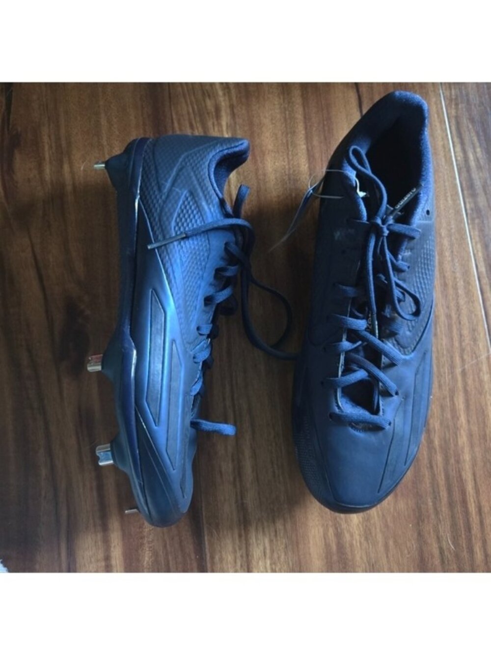 Adidas Adizero Afterburner 3 Men Size  7 Baseball Cleats Shoes Blue 062026